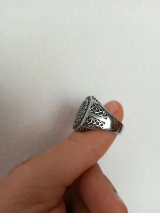 Anillo de acero inoxidable para hombre