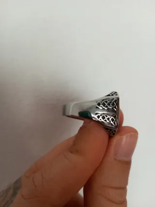 Anillo de acero inoxidable para hombre
