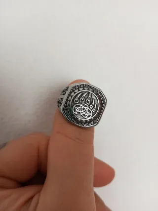 Anillo de acero inoxidable para hombre