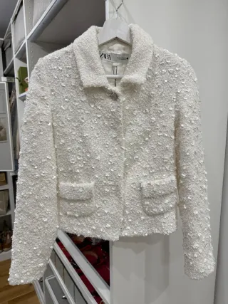 Chaqueta Zara lentejuelas Talla XS