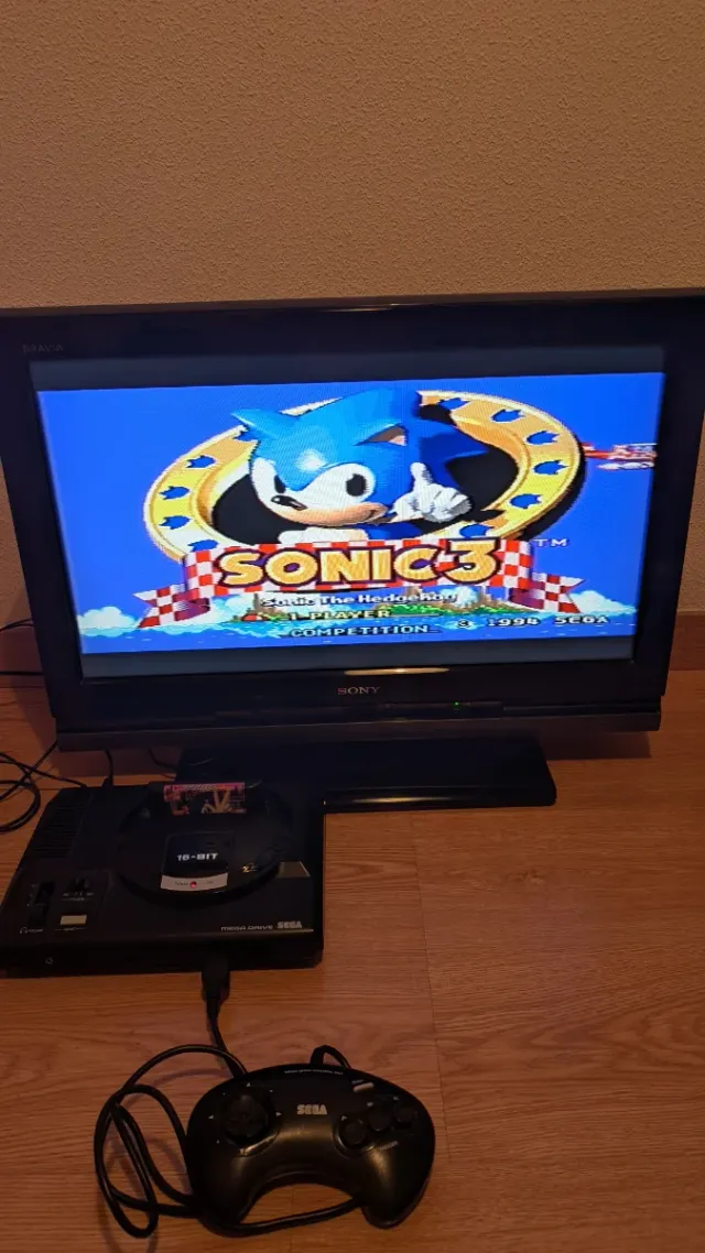 Sonic 3 Mega Drive Sega
