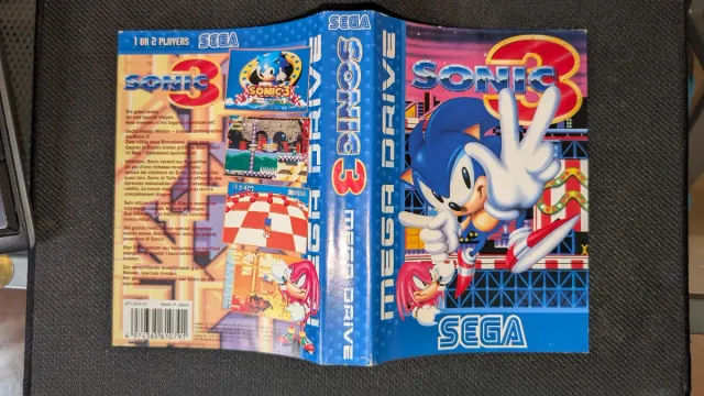 Sonic 3 Mega Drive Sega