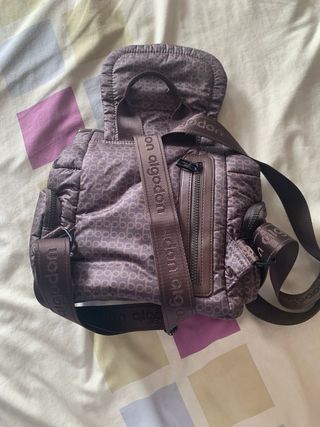 Bolso/Mochila Don Algodón Marrón