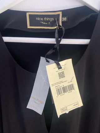 Vestido negro Nice Things Nuevo. Nunca se ha usado