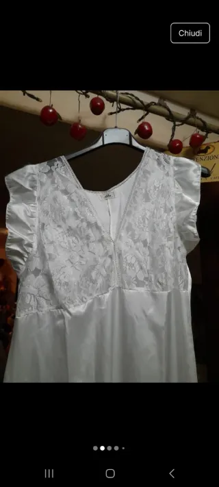 Lotto 4 camicie notte vintage