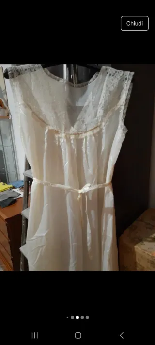 Lotto 4 camicie notte vintage