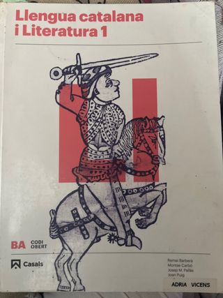 Llengua catalana i Literatura 1 BA 2019