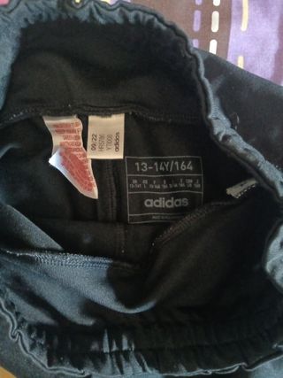 Mallas deportivas Adidas negras