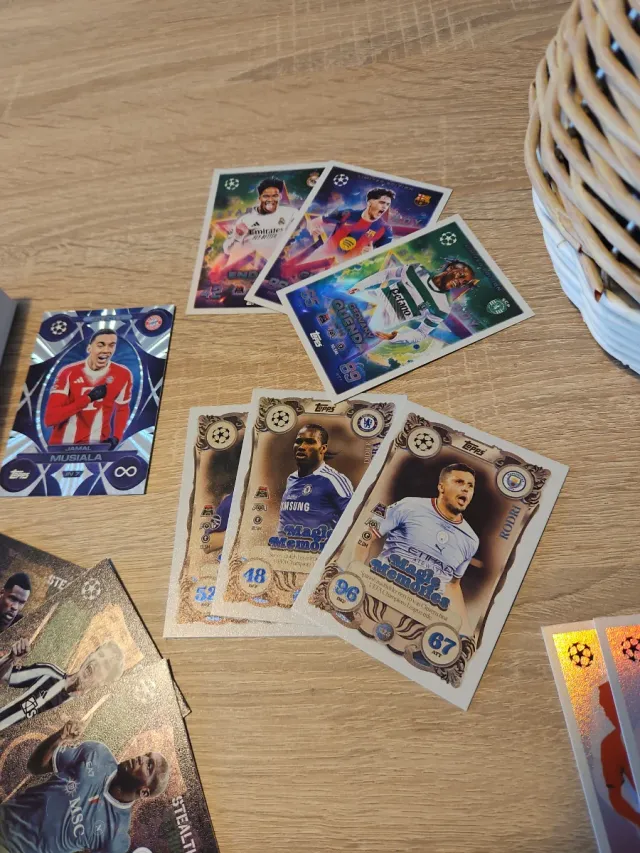 Lote Topps Match Attax