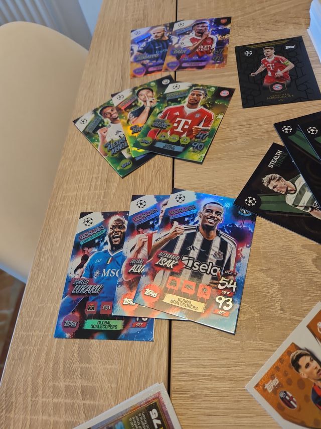 Lote Topps Match Attax
