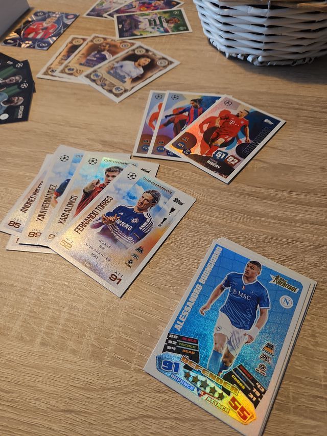 Lote Topps Match Attax