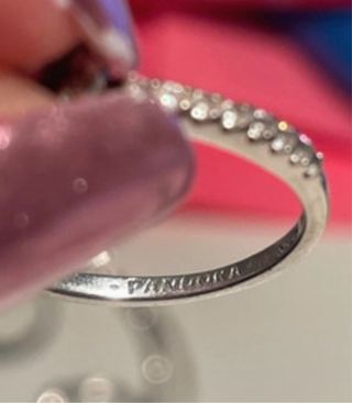 Anillo Pandora plata