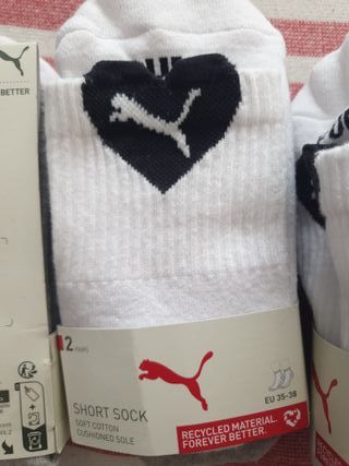 Calcetines Puma Mujer Cortos (2 Pares)
