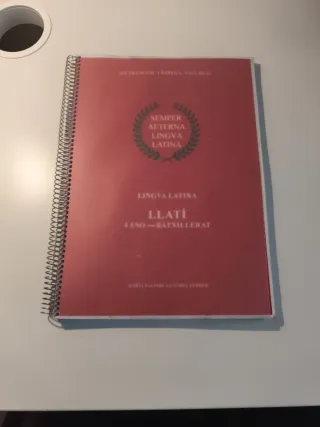Libro De latín 4 eso 