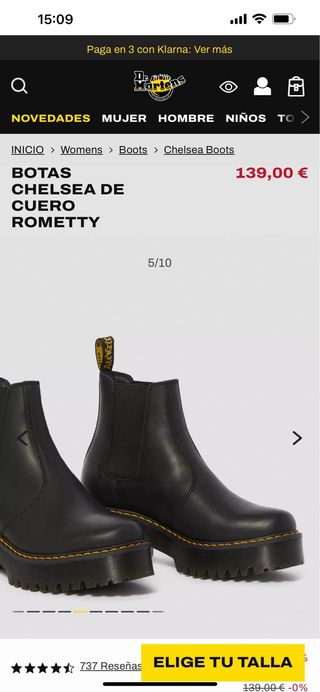 Botas Dr. Martens Chelsea Talla 41