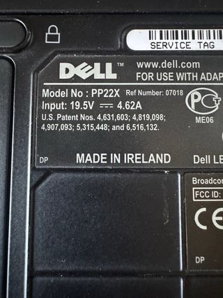 Notebook Dell Inspiron 1720 funzionante