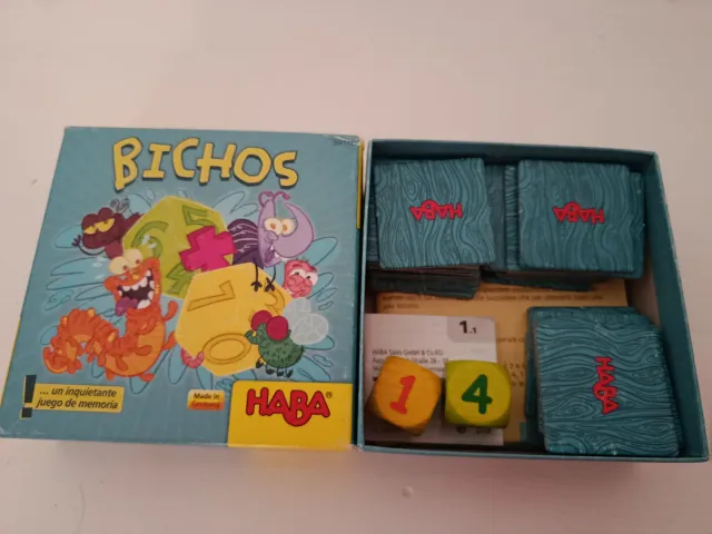HABA Bichos Juego Infantil de Memoria