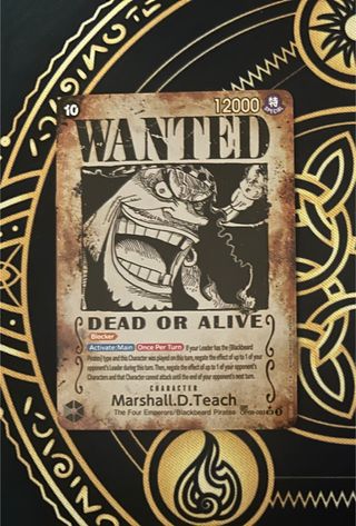 Marshall D. Teach OP09 SPv3 OPTCG
