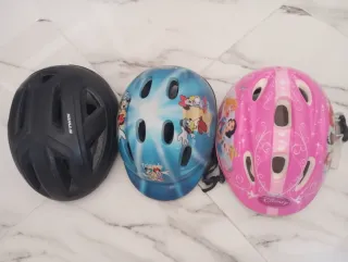 3 Cascos Bicicleta Infantiles