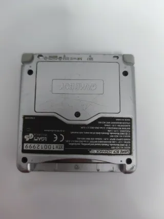 Nintendo Game Boy Advance SP Plata (sin batería)