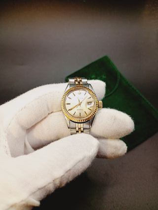 Reloj Lorenz Datejust y funda Rolex