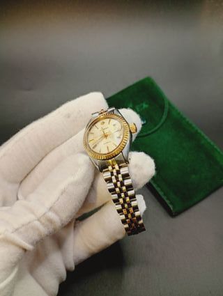 Reloj Lorenz Datejust y funda Rolex
