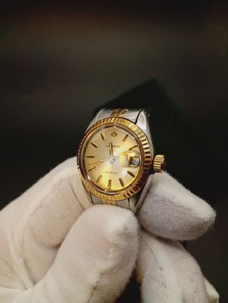 Reloj Lorenz Datejust y funda Rolex