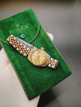 Reloj Lorenz Datejust y funda Rolex