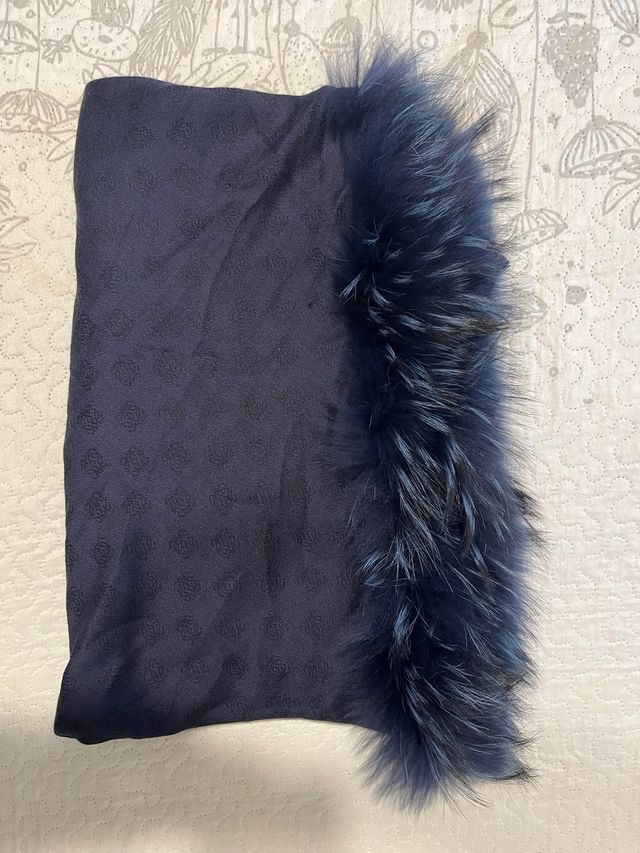 REBAJA!!! Capa Poncho LOEWE Lana y Pelo Auténtica