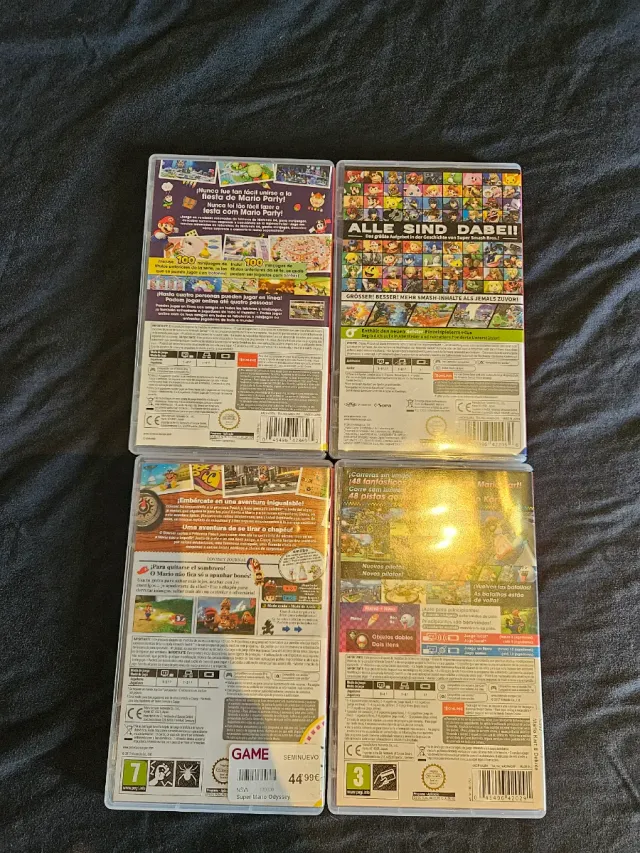 Caja Nintendo Switch (SIN JUEGOS)