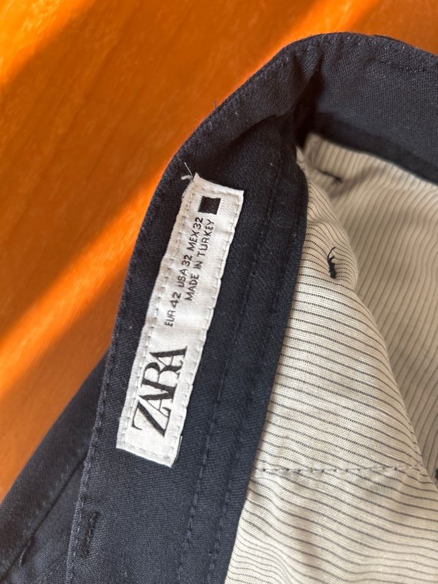Pantaloni Uomo Zara Blu