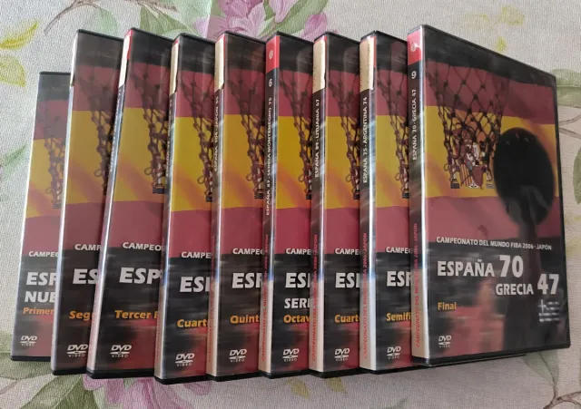 DVD Campeonato Mundo Fiba 2006 Japón