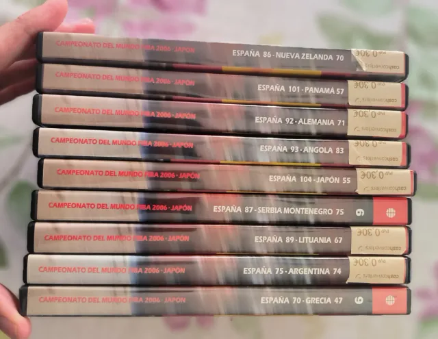 DVD Campeonato Mundo Fiba 2006 Japón