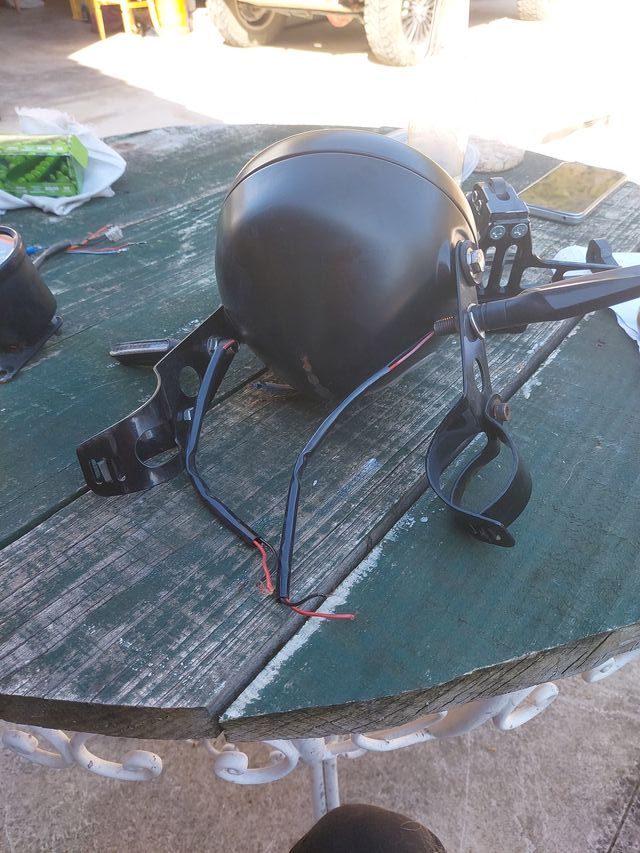 Foco, Reloj y Portamatrículas Moto