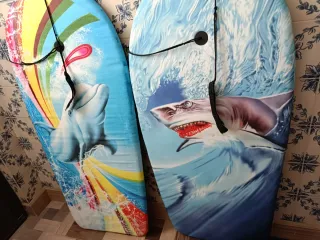 Pranchas de bodyboard com design divertido