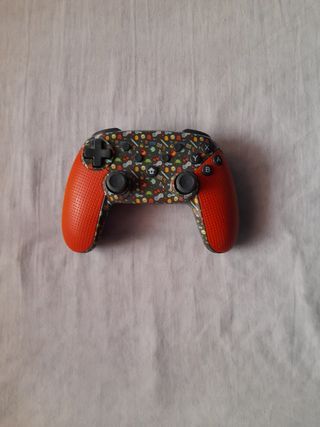 Mando Xbox Multicolor y Naranja