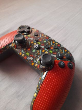 Mando Xbox Multicolor y Naranja