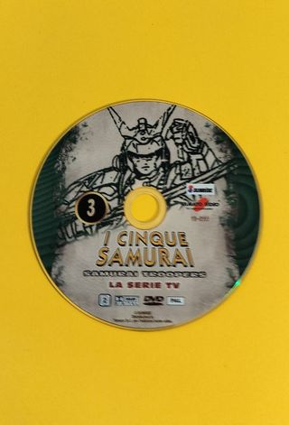 I Cinque Samurai DVD - La Serie TV vol.3