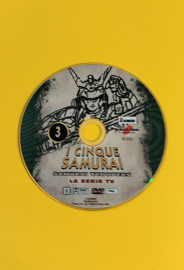 I Cinque Samurai DVD - La Serie TV vol.3