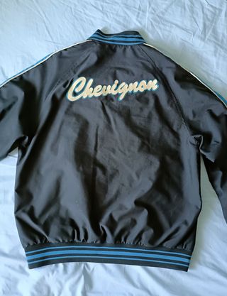 Chaqueta Chevignon Negra y Azul Talla M/L