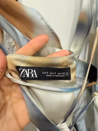 Vestido midi Zara S