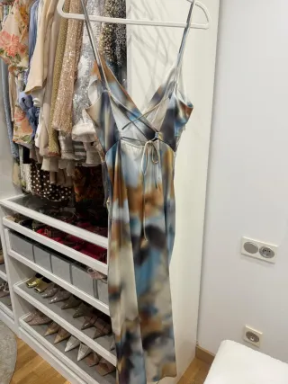 Vestido midi Zara S
