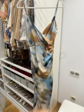 Vestido midi Zara S