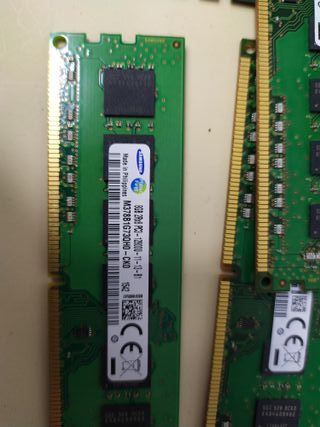 Lote 18x Memoria RAM Samsung DDR3 8GB PC3-12800U