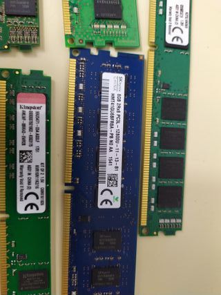 Lote 18x Memoria RAM Samsung DDR3 8GB PC3-12800U