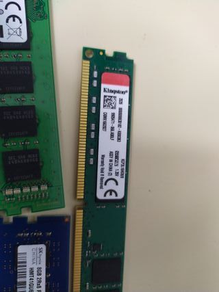Lote 18x Memoria RAM Samsung DDR3 8GB PC3-12800U