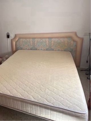 Armario 5 puertas con cabecero y cama 1,35