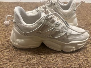Scarpe Steve Madden Beige/Bianco Nuove