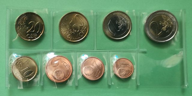 Serie monete Euro 2002 ITALIA