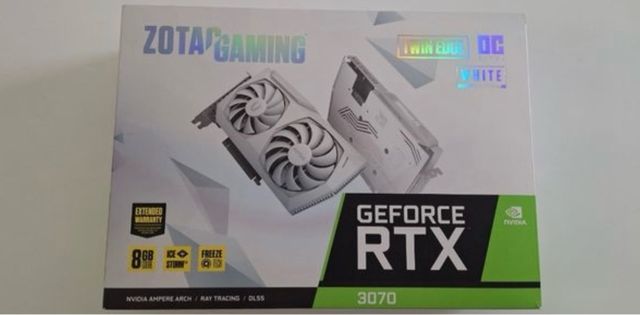 RTX 3070 Zotac Gaming 8GB